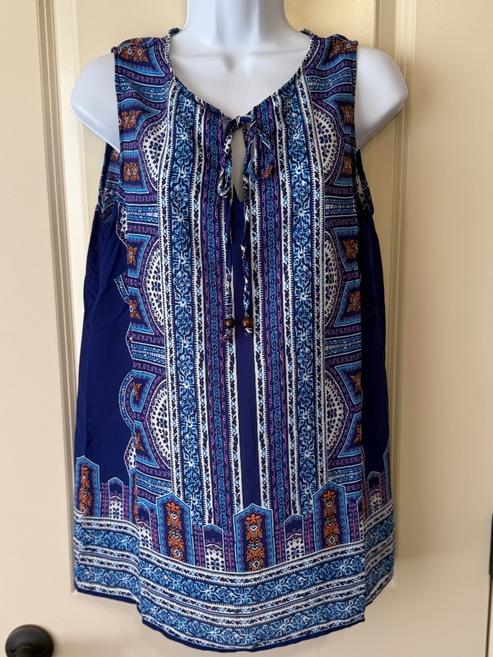 Cynthia Rowley Sleeveless Top Size Large